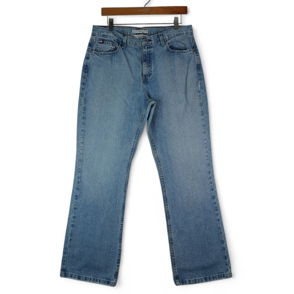 Vintage Tommy‎ Hilfiger Jeans Womens 12R (33x31) Classic Boot Cut High Rise 2005